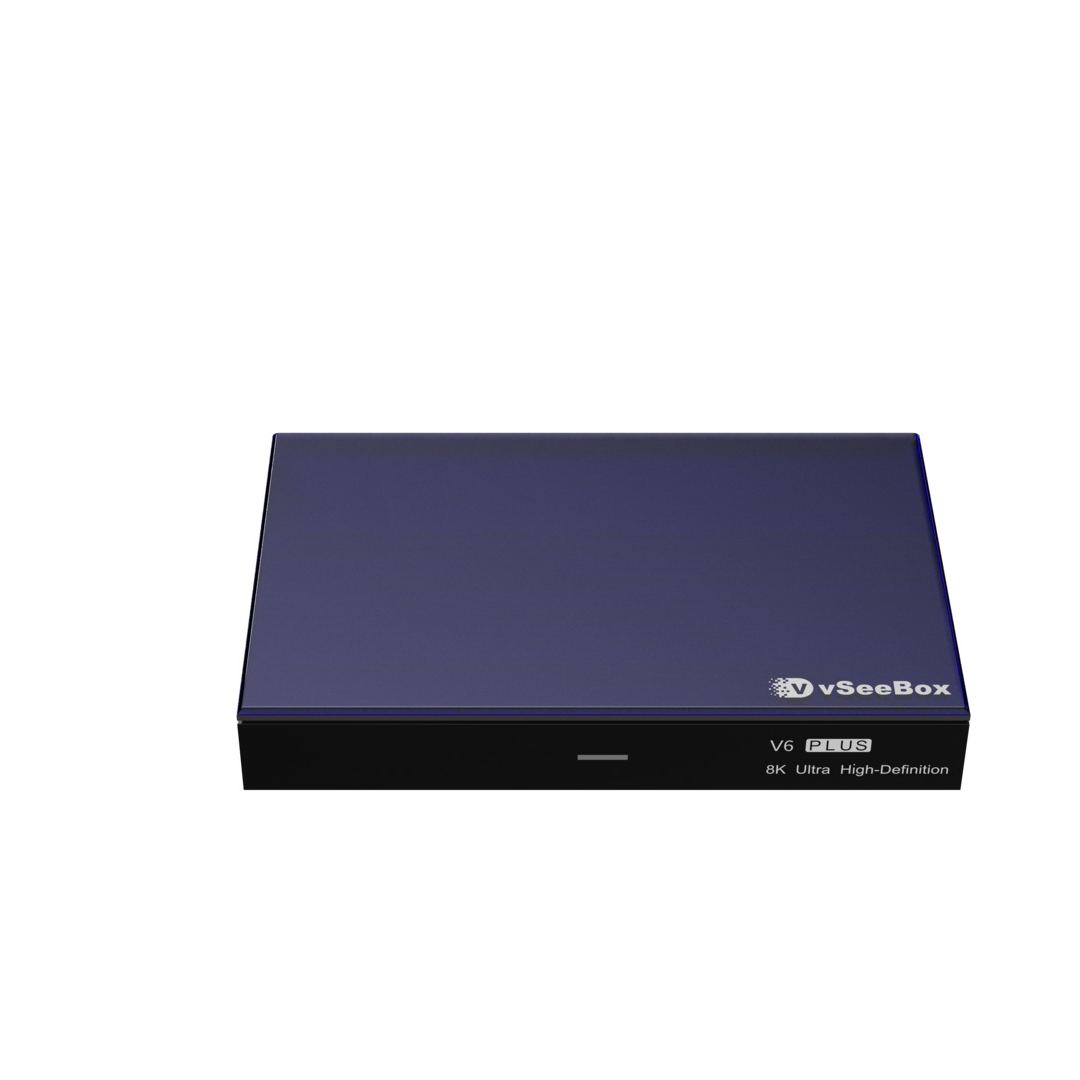 vSeeBox V6 Plus Streaming Box Bundle | Keyboard, 64GB TF Card & USB Hub