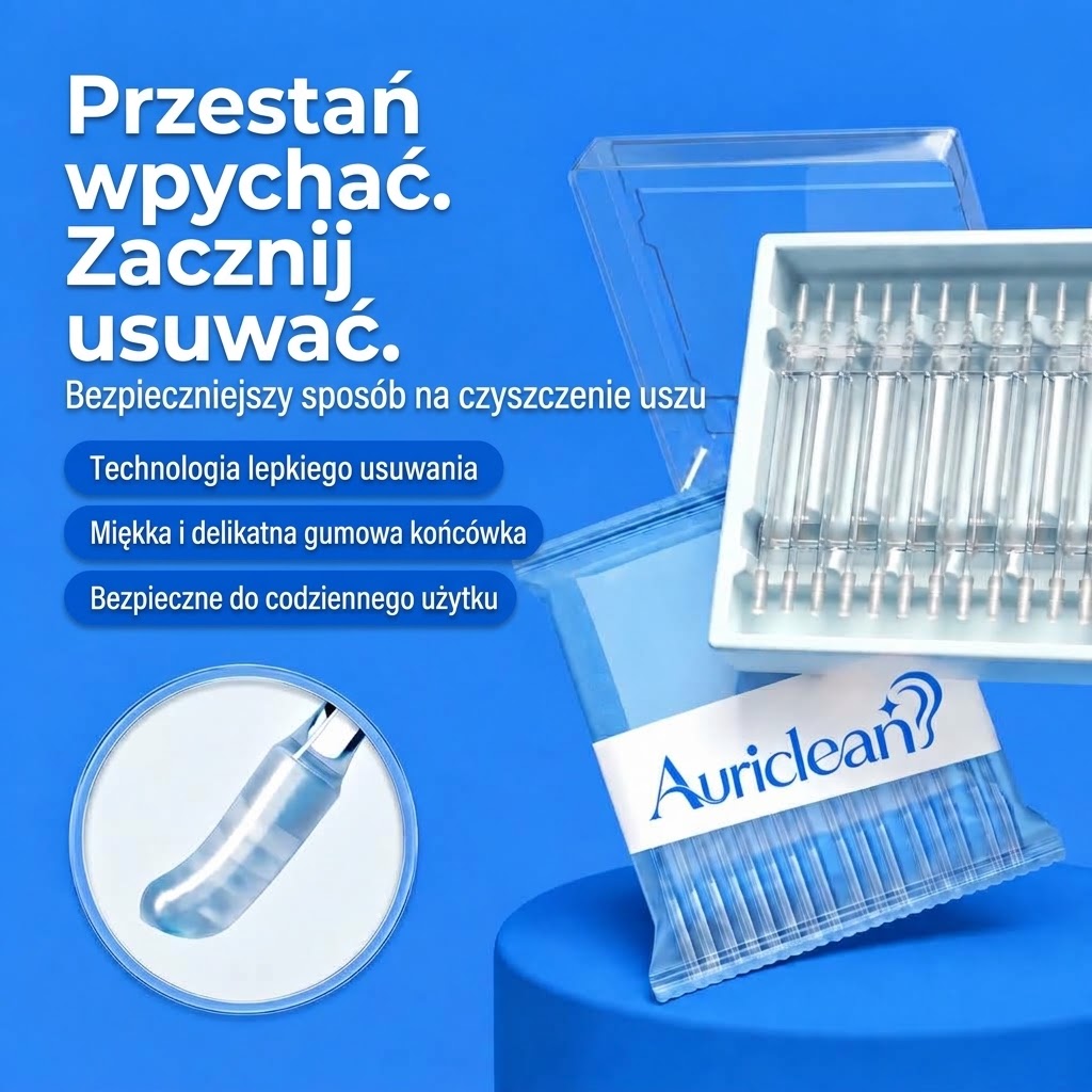 Auriclean – czyścik do usuwania woskowiny