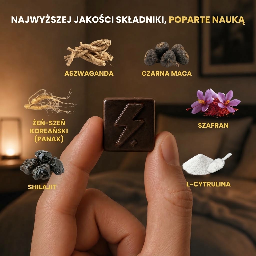 ULTIMAPEAK™ Żelki Wzmacniające – popraw swoją sprawność w sypialni