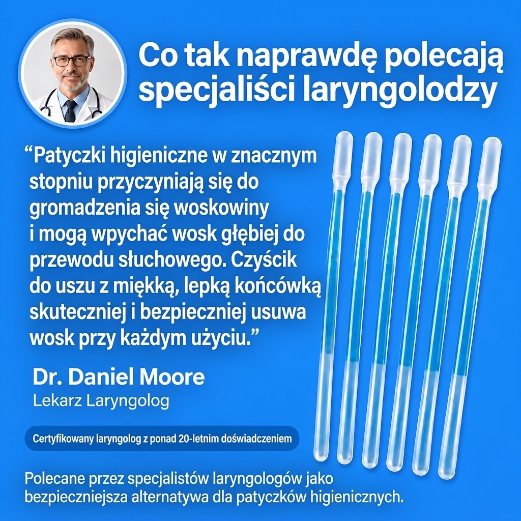 Auriclean – czyścik do usuwania woskowiny