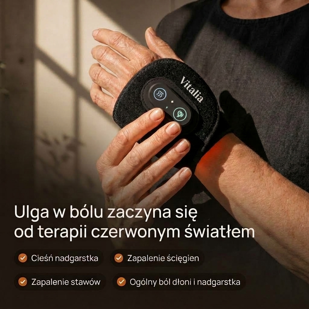 Vitalia™ — Koniec z mrowieniem, drętwieniem i bólem nadgarstka