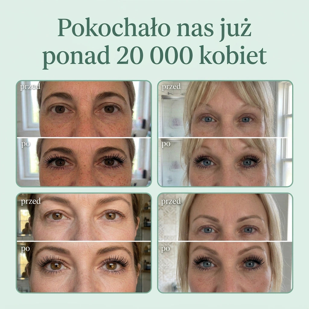 Tusz z Serum na Porost Rzęs