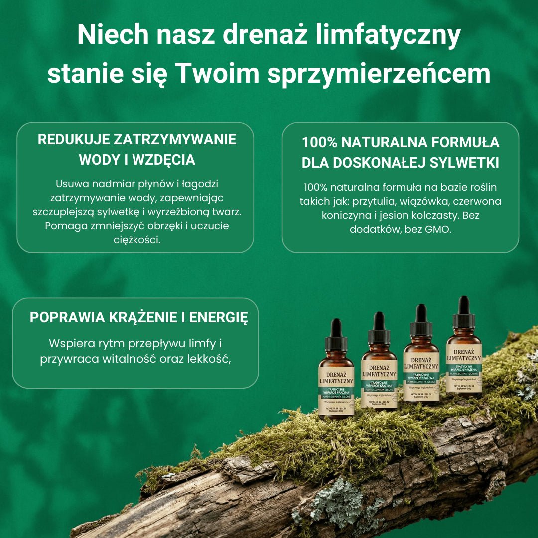 Drenaż limfatyczny - Poczuj się mniej wzdęty