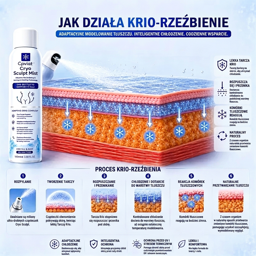 Vitalia® 4-w-1 Krio-modelująca Mgiełka (❄️ Natychmiastowe chłodzenie • Skóra o jędrnym wyglądzie • Orzeźwiający komfort • Codzienna pielęgnacja ciała)
