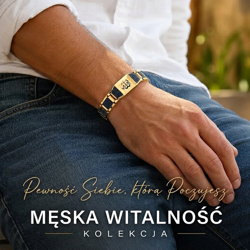 ✨🔥 Bransoletka Mocy i Witalności dla Mężczyzn 💯🎂 Podnieś swoją energię, styl i pewność siebie