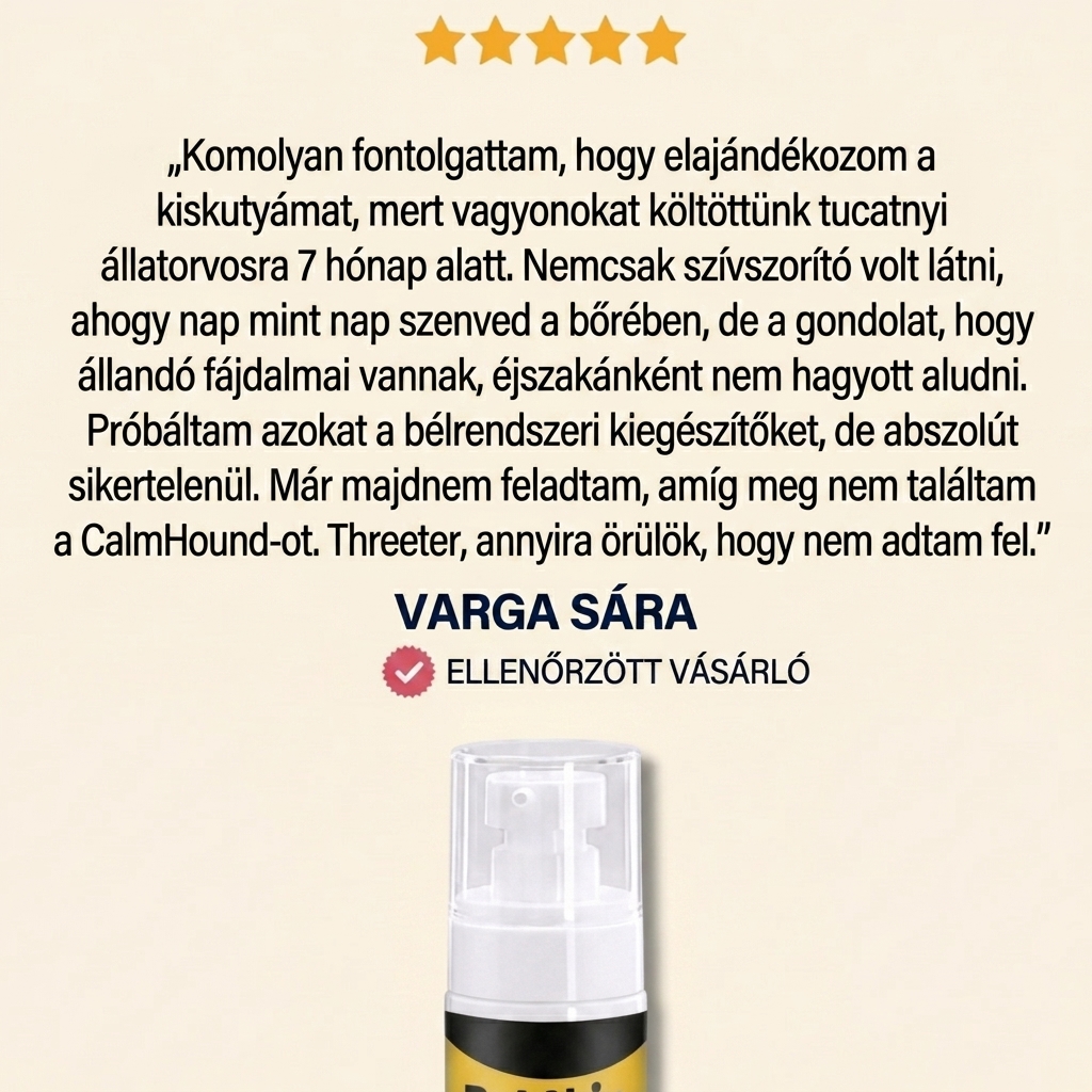 Twój pies nie tylko swędzi. Jest uwięziony w błędnym kole🐾Vitalia Łagodzący Spray na Skórę