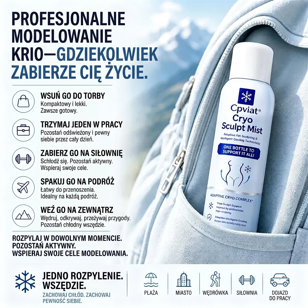 Vitalia® 4-w-1 Krio-modelująca Mgiełka (❄️ Natychmiastowe chłodzenie • Skóra o jędrnym wyglądzie • Orzeźwiający komfort • Codzienna pielęgnacja ciała)
