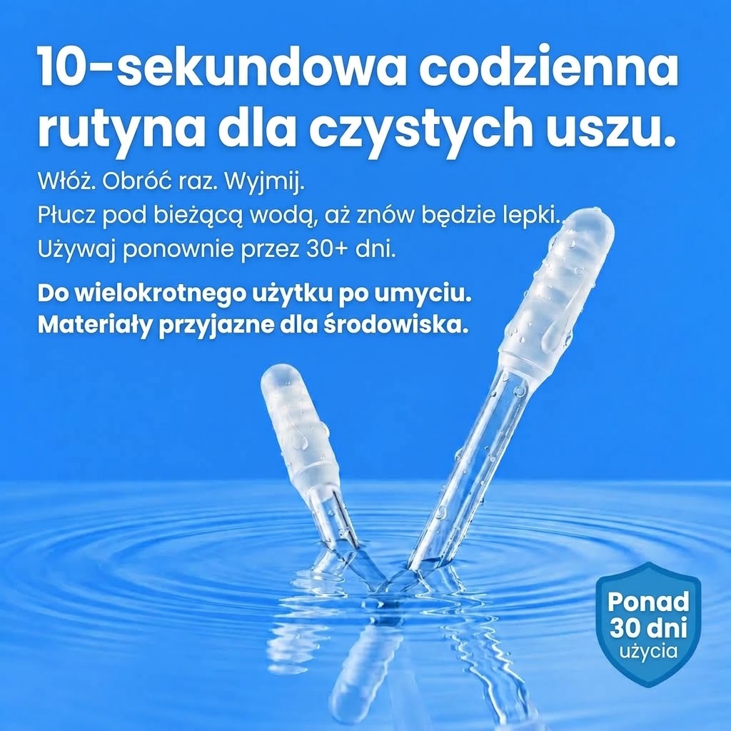 Auriclean – czyścik do usuwania woskowiny