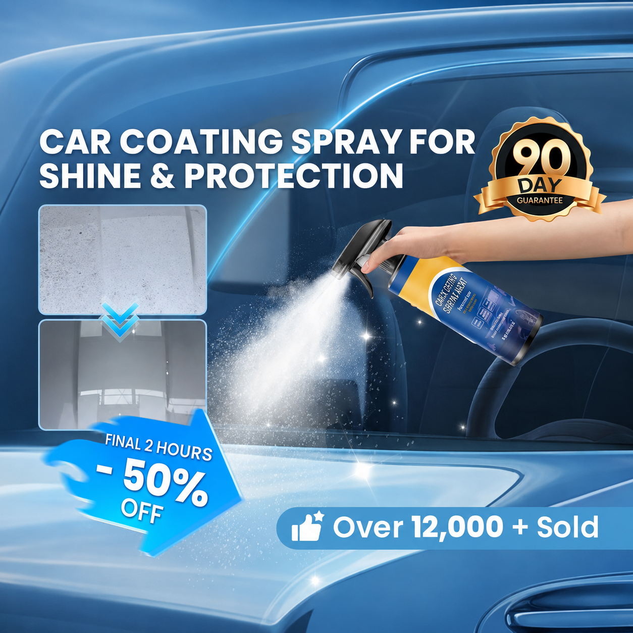 Car Paint Spray for Shine and Protection
