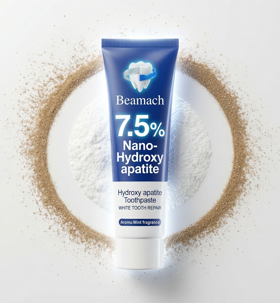 Beamach 7.5% Nano-Hydroxyapatite Repair Toothpaste — 16H Fresh Breath