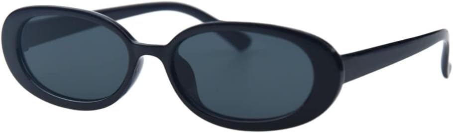 Shiratori Women's Retro Oval Holiday Sunglasses Non-polarized UV400