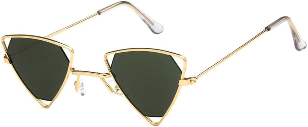 Retro Classic Trendy Stylish Sunglasses for Men Women  .100% UV Protection  . Triangle Designer Style