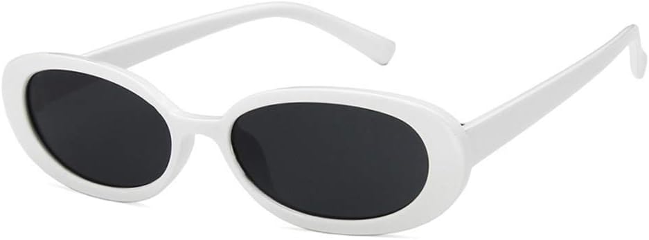 Shiratori Women's Retro Oval Holiday Sunglasses Non-polarized UV400