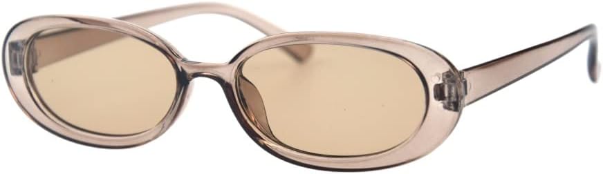 Shiratori Women's Retro Oval Holiday Sunglasses Non-polarized UV400