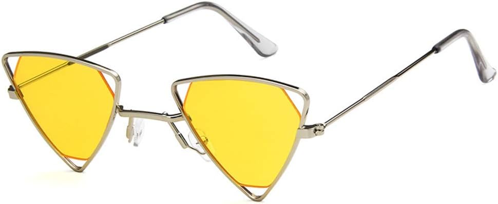 Retro Classic Trendy Stylish Sunglasses for Men Women  .100% UV Protection  . Triangle Designer Style