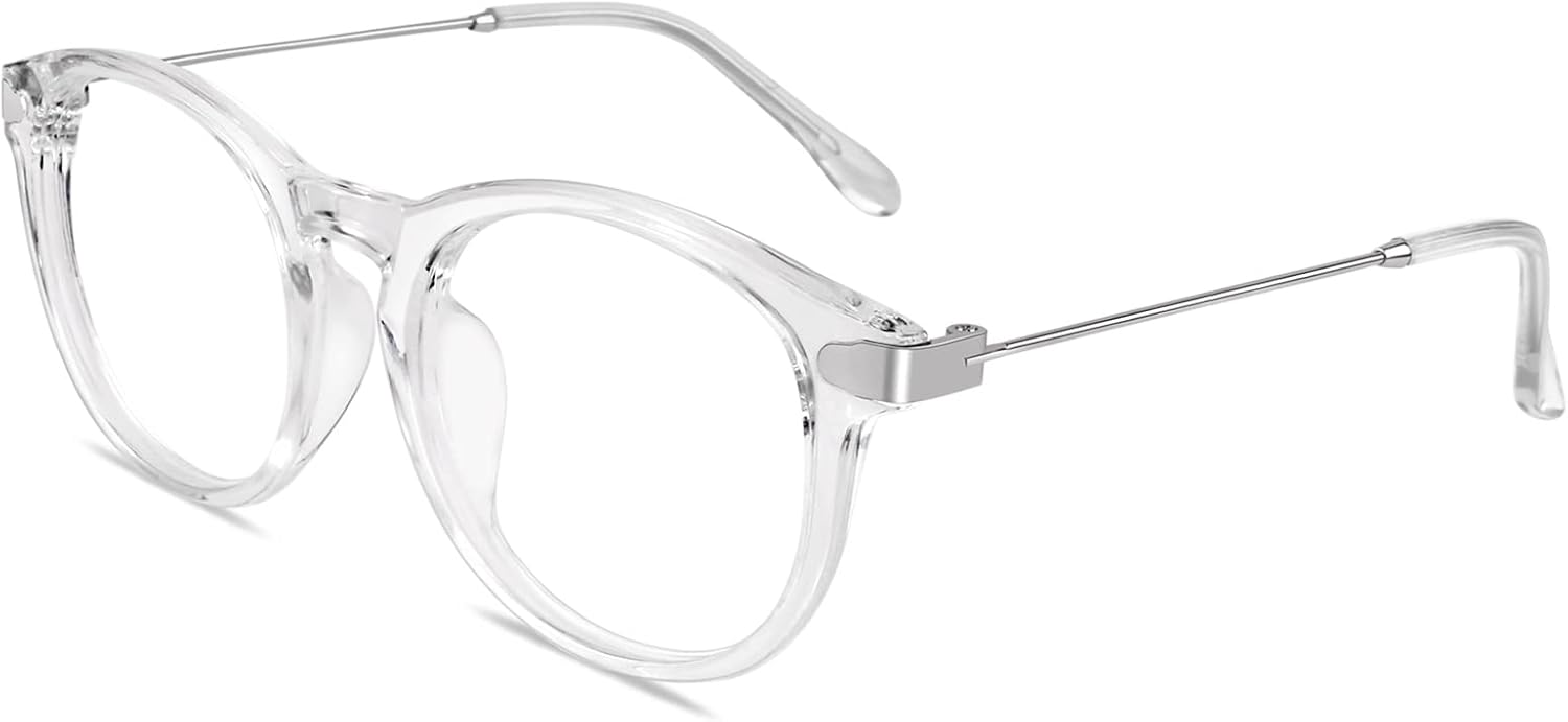 Fake Non Prescription Glasses Clear Lens for Women Men Oversized Frame UV400 Protection, 201581