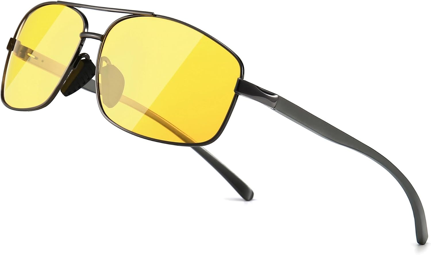 Ultra Lightweight Rectangular Polarized Sunglasses Men UV400 Protection