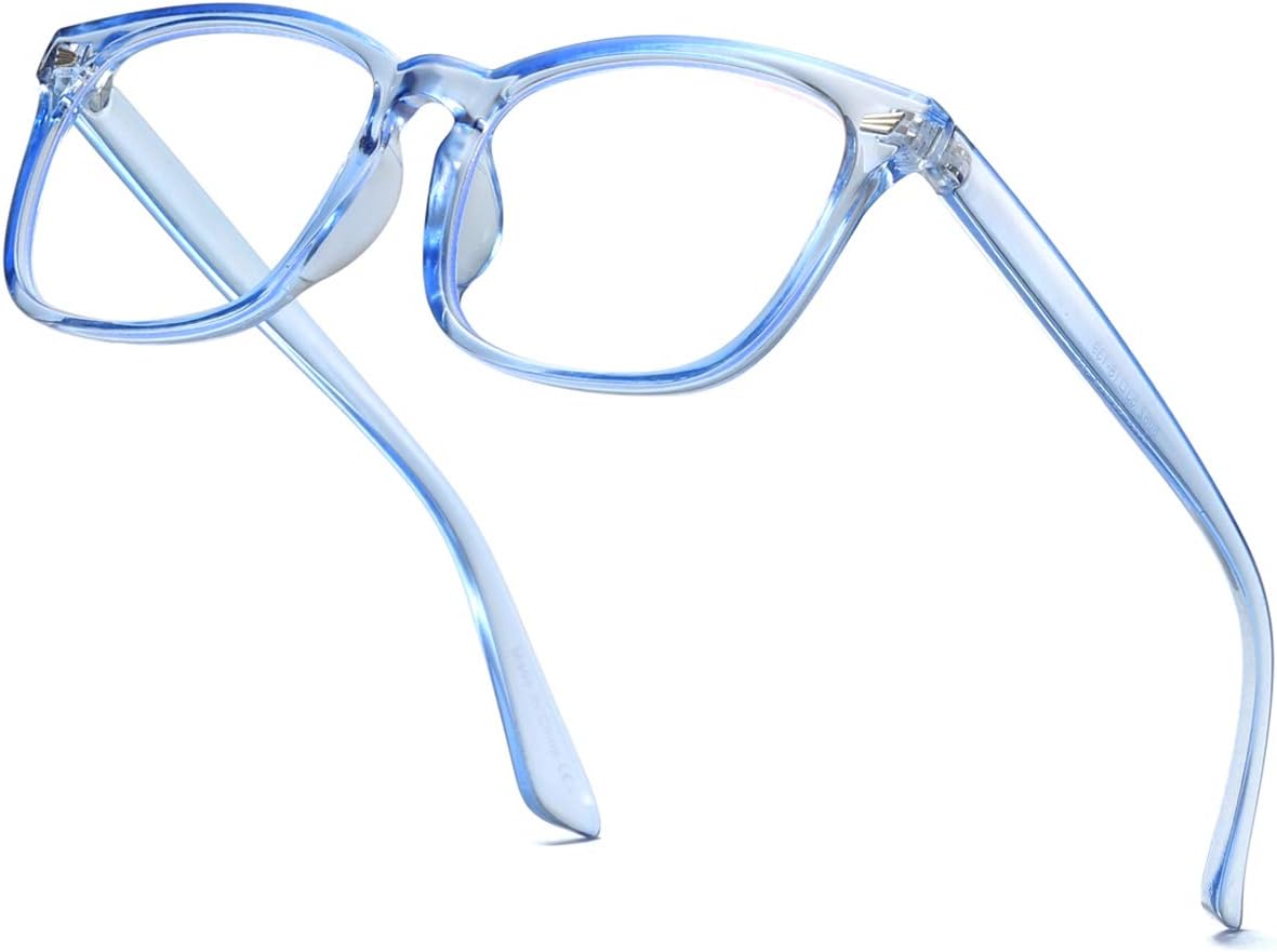 Unisex Stylish Square Non-Prescription Eyeglasses Clear Lens Glasses