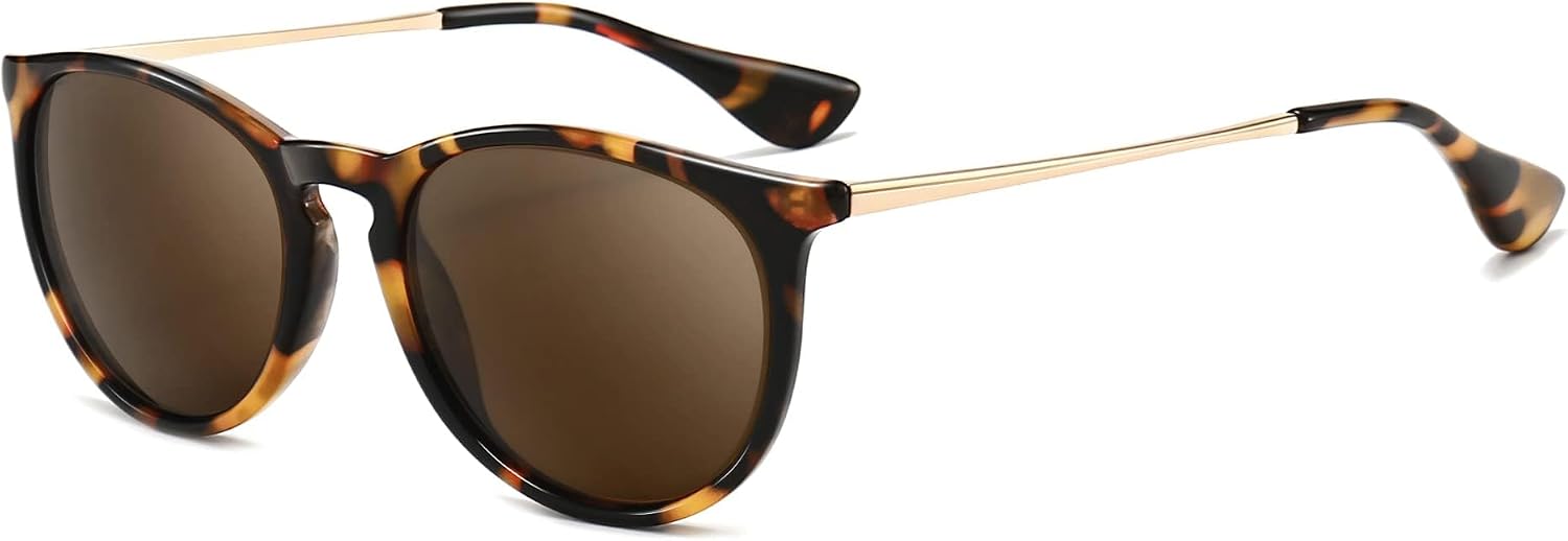 Premium Vintage Round Sunglasses for Women Men Classic Retro Trendy Style