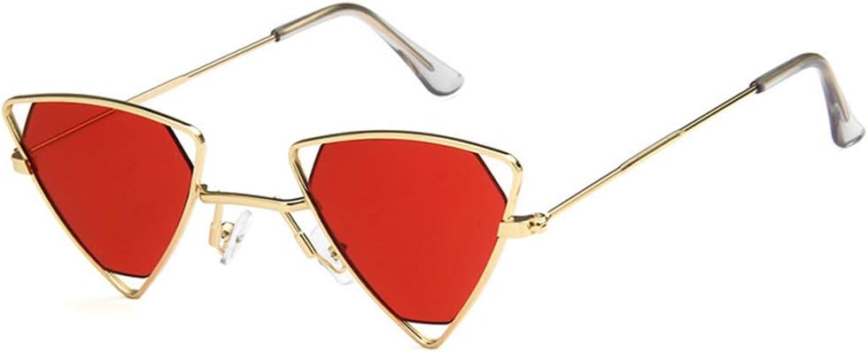 Retro Classic Trendy Stylish Sunglasses for Men Women  .100% UV Protection  . Triangle Designer Style