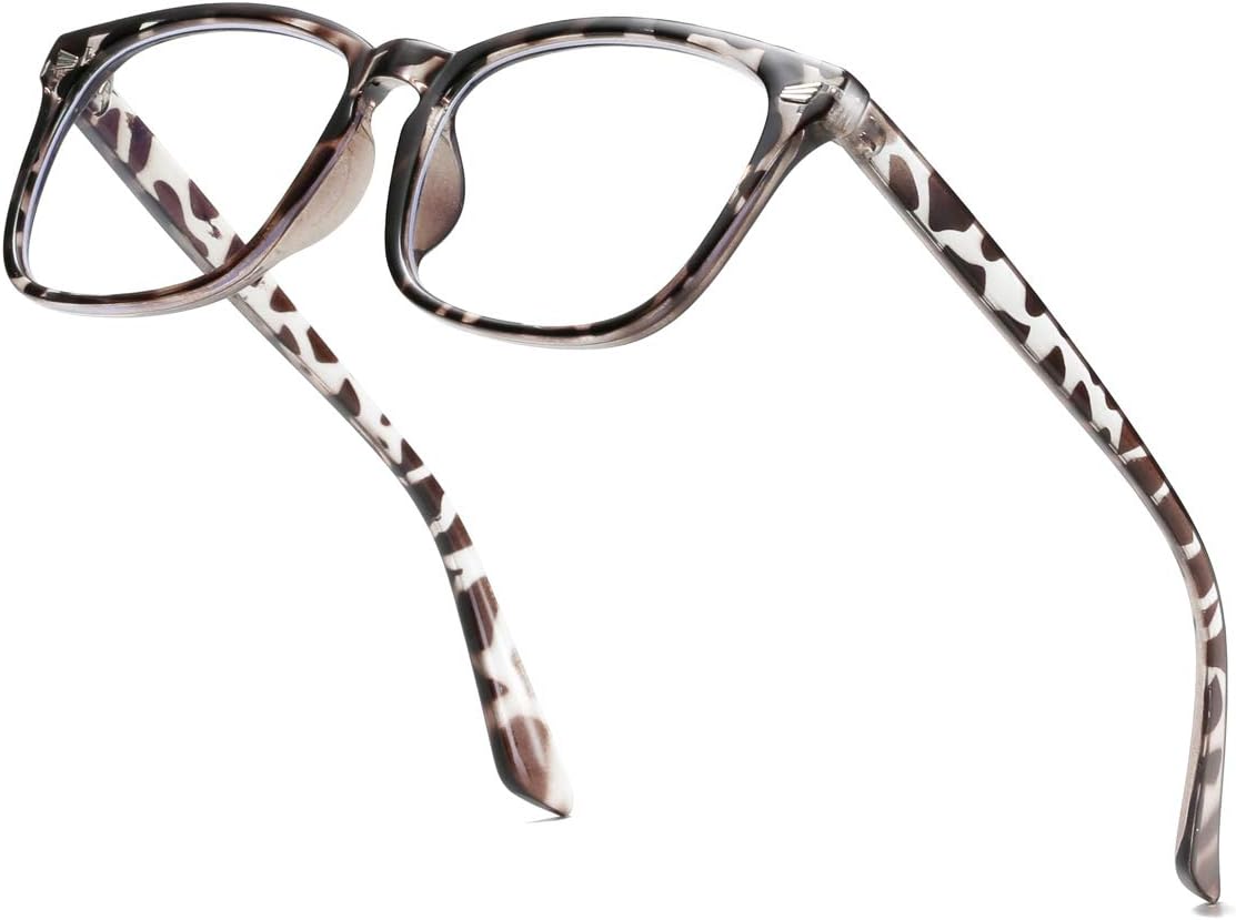 Unisex Stylish Square Non-Prescription Eyeglasses Clear Lens Glasses