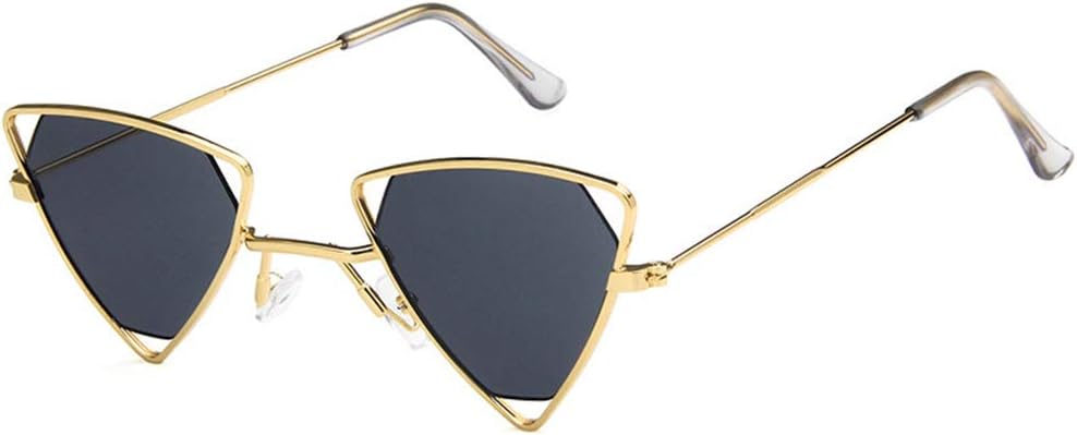 Retro Classic Trendy Stylish Sunglasses for Men Women  .100% UV Protection  . Triangle Designer Style