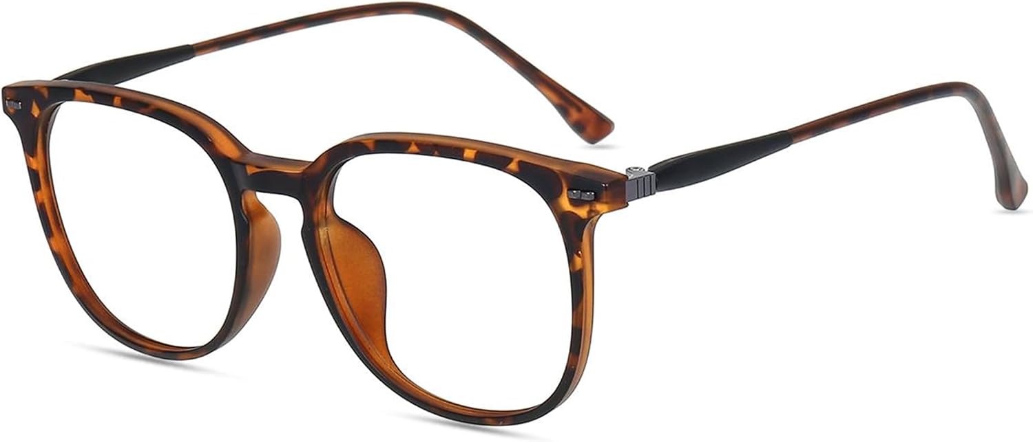  Blue Light Glasses for Women, Men Stylish Big Frame Blue Light Blocking Glasses for Computer