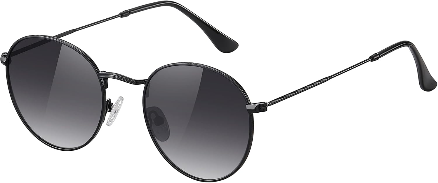 Sunglasses for Womens Men Trendy Square Hexagonal Flat Mirrored Sun Glasses UV Protection