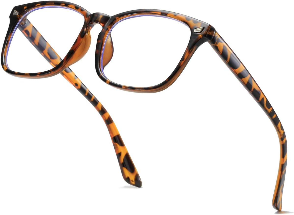 Unisex Stylish Square Non-Prescription Eyeglasses Clear Lens Glasses
