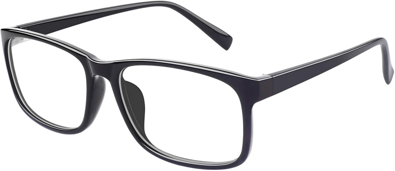 Fake Clear Glasses Non Prescription Glasses Eyeglasses Rectangular Frame, 201512