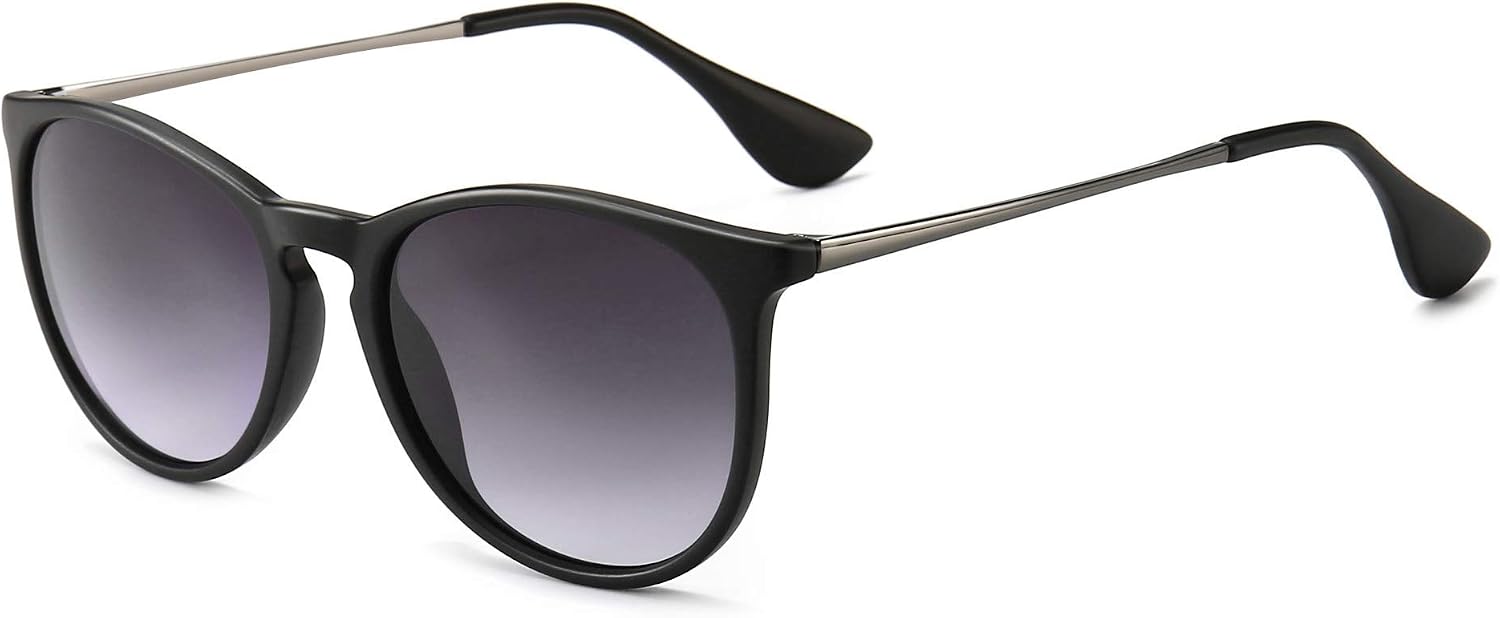 Premium Vintage Round Sunglasses for Women Men Classic Retro Trendy Style