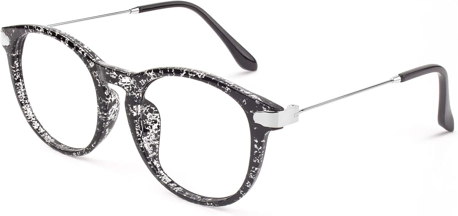 Fake Non Prescription Glasses Clear Lens for Women Men Oversized Frame UV400 Protection, 201581
