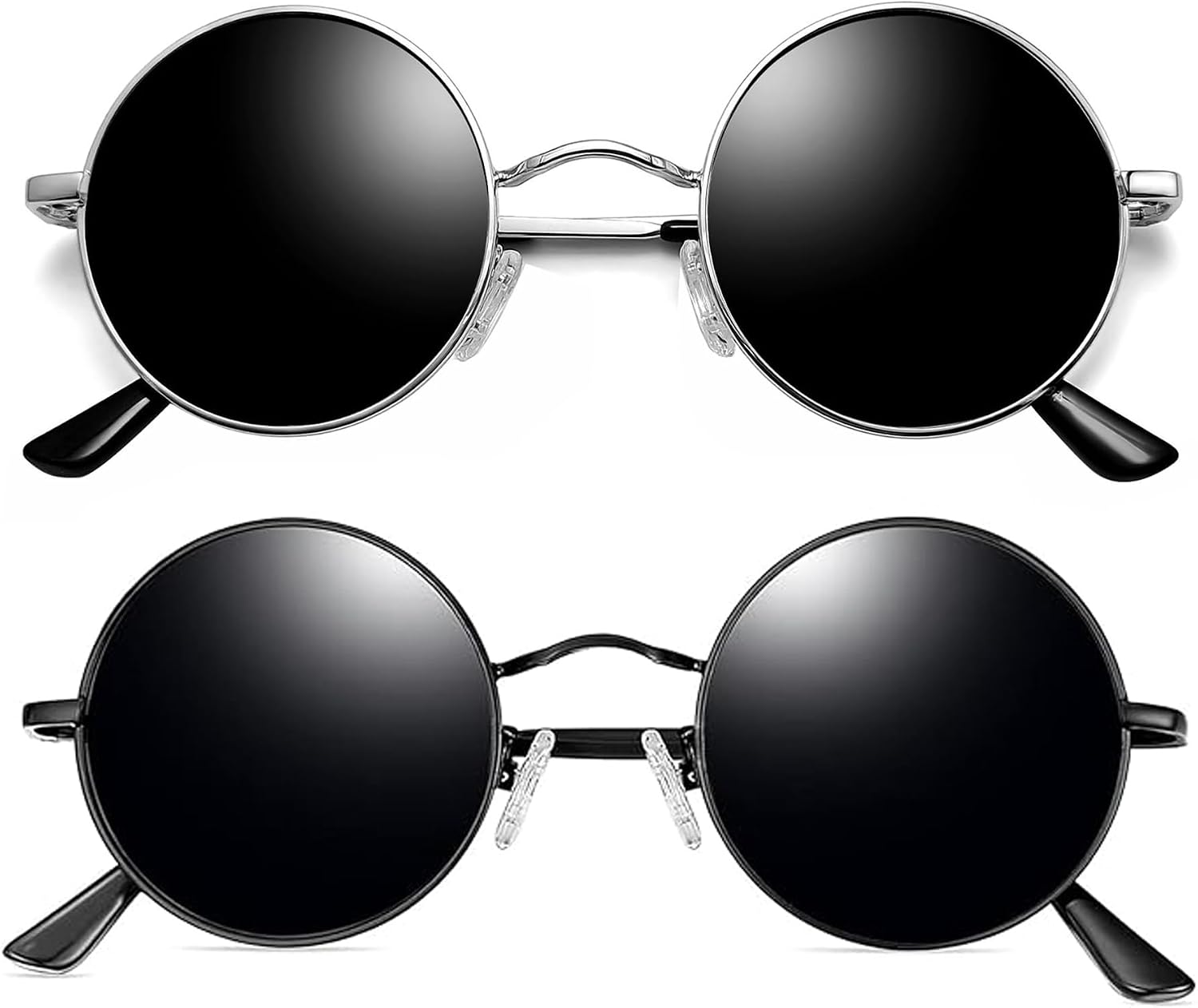 Small Round Sunglasses Hippie Circle Teashades UV Protection Costume