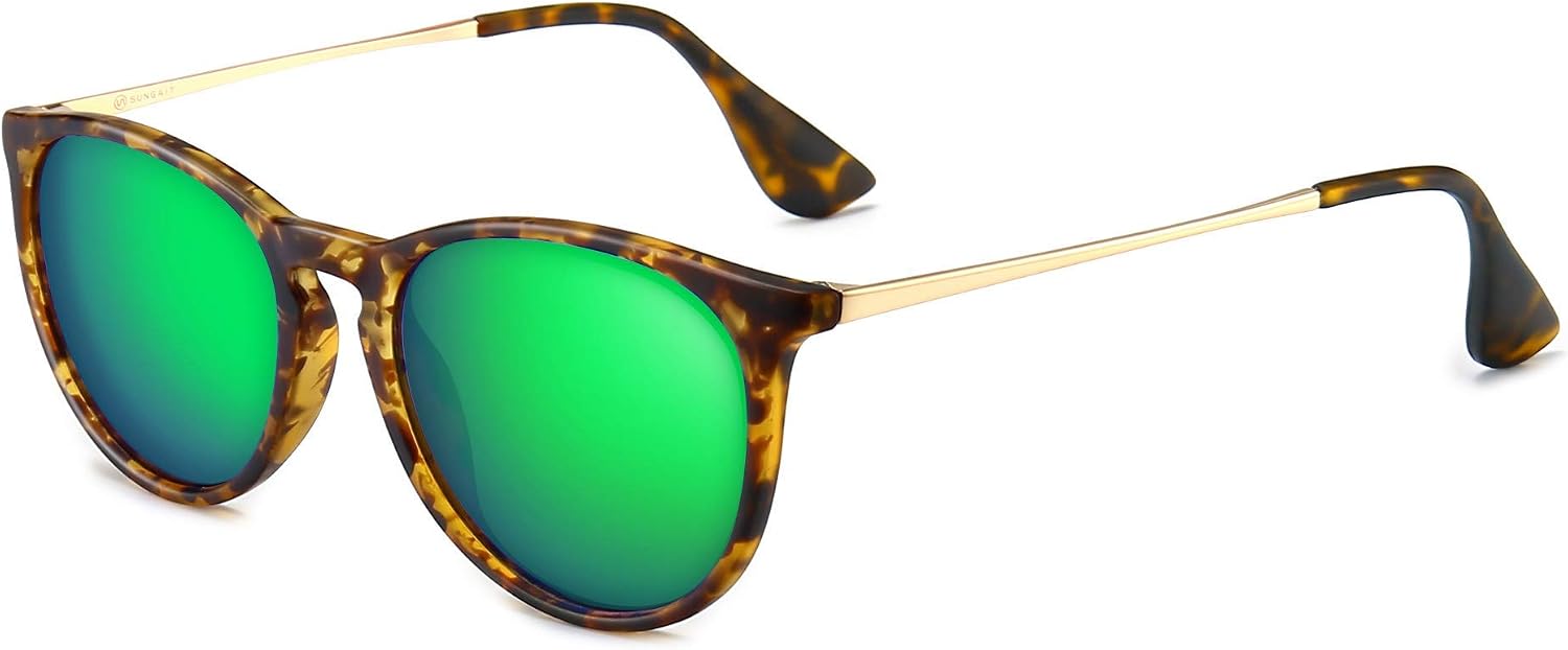 Premium Vintage Round Sunglasses for Women Men Classic Retro Trendy Style