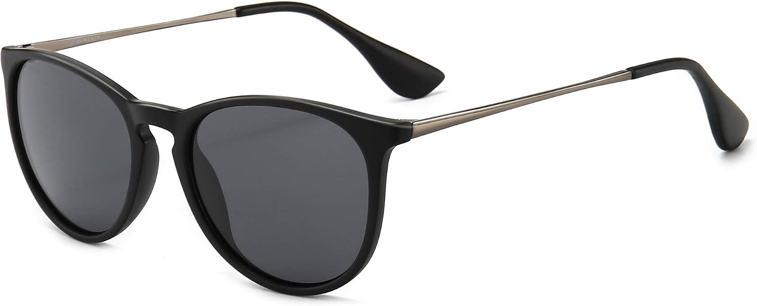 Premium Vintage Round Sunglasses for Women Men Classic Retro Trendy Style