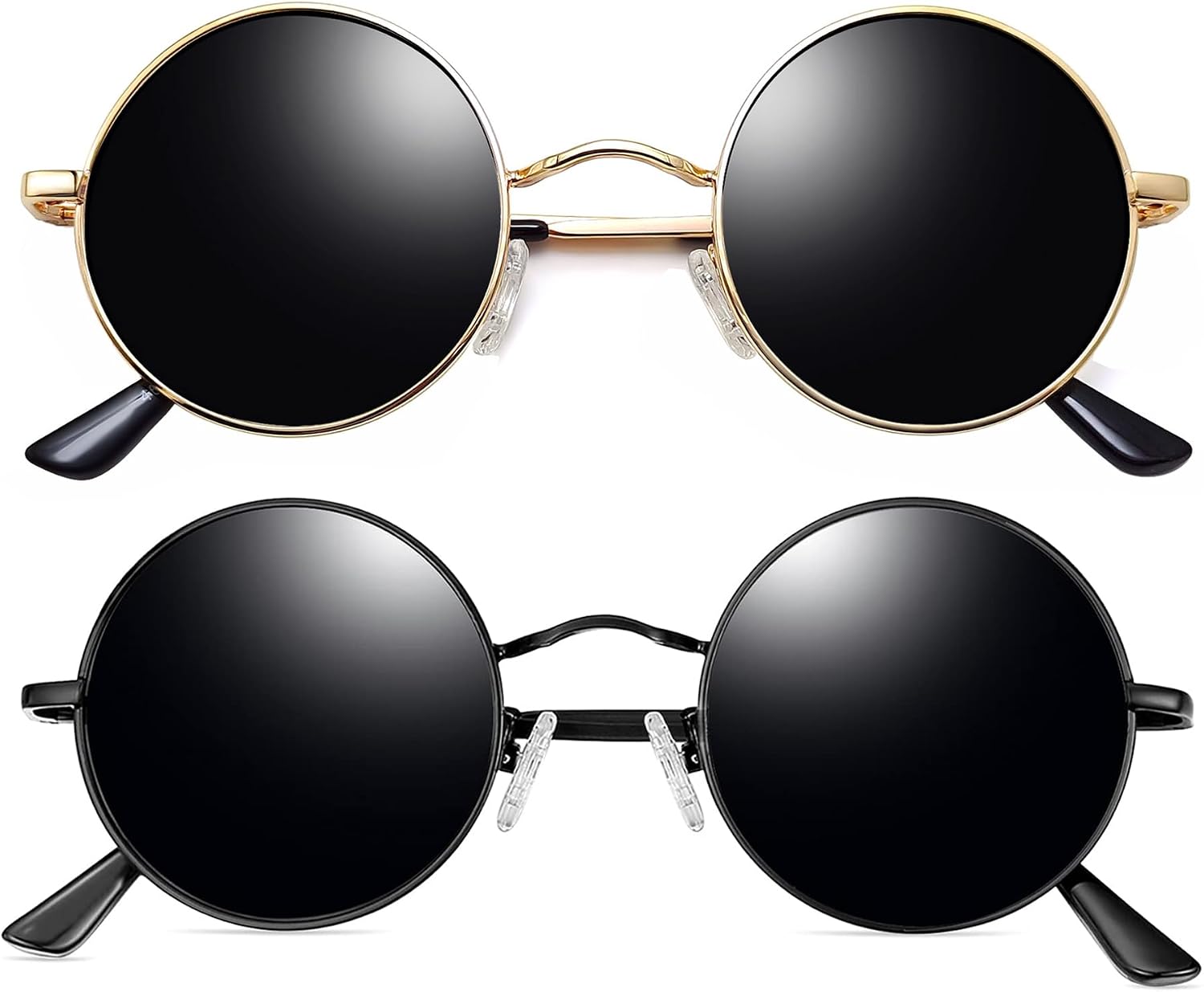 Small Round Sunglasses Hippie Circle Teashades UV Protection Costume