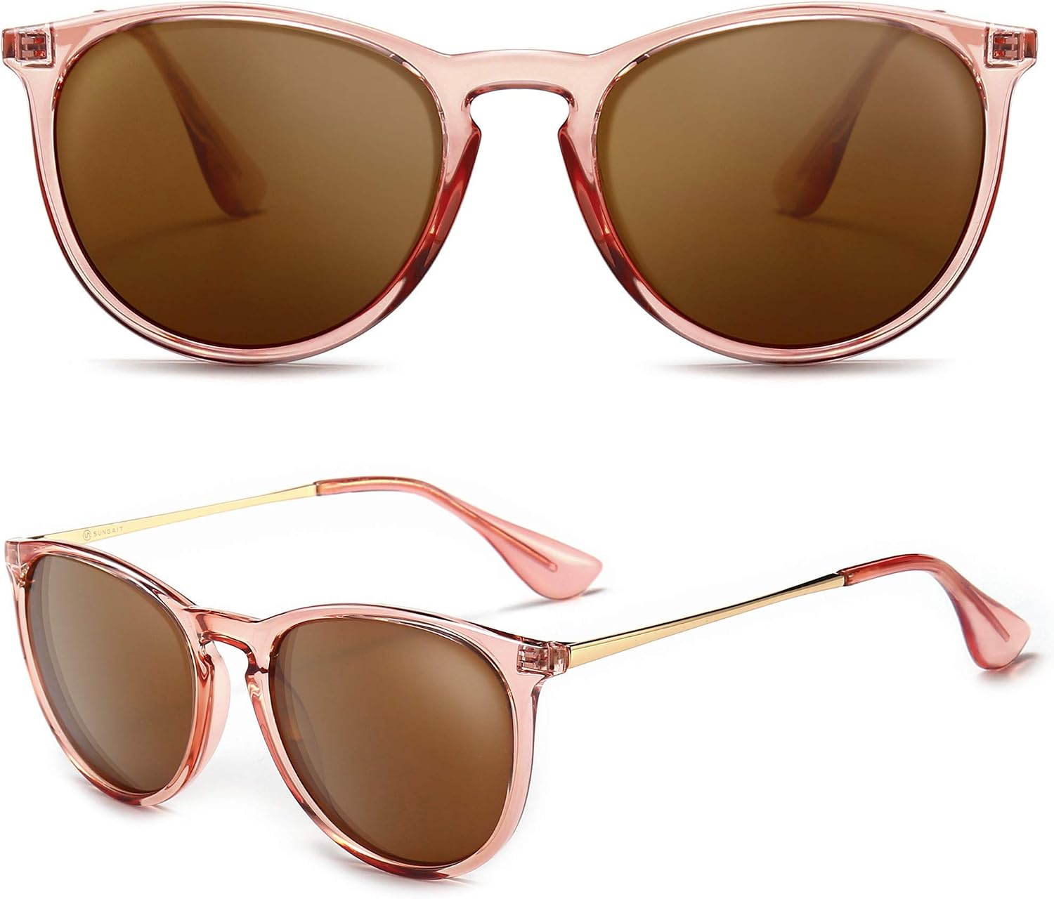 Premium Vintage Round Sunglasses for Women Men Classic Retro Trendy Style