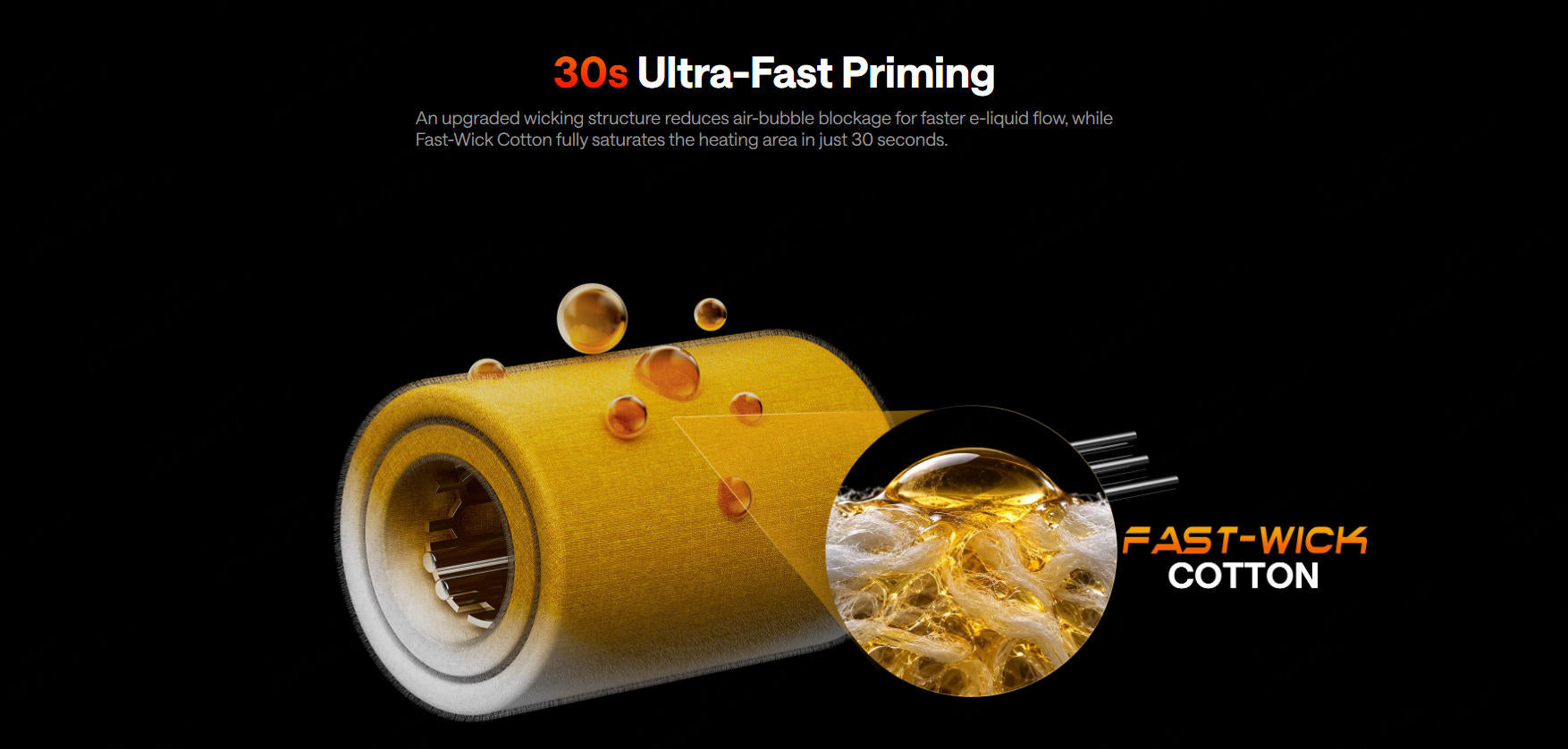 30-Second Priming: From Fill to Full Flavor in Just 30 Seconds