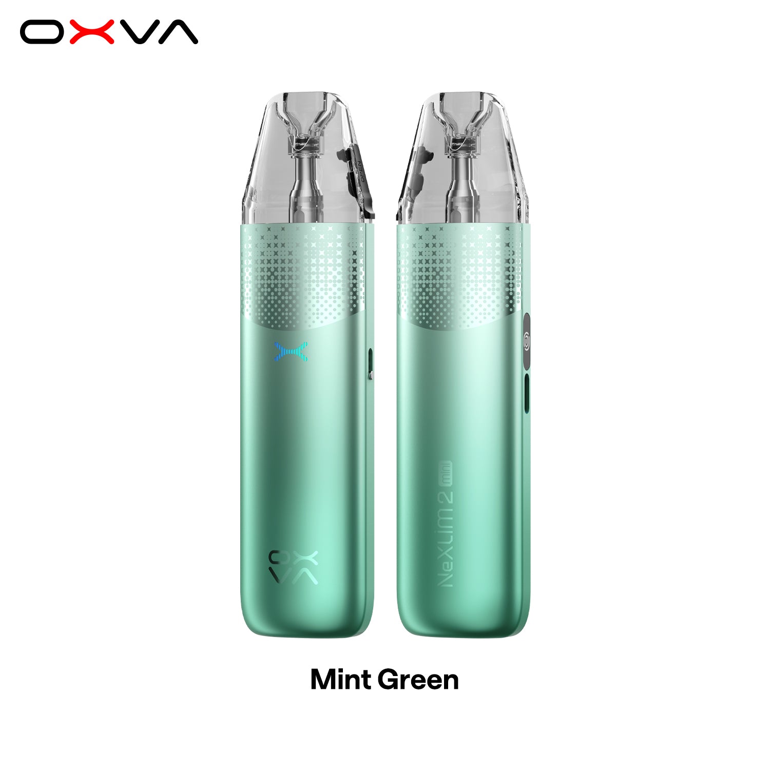 OXVA NEXLIM 2 Mint Green Front and Back View