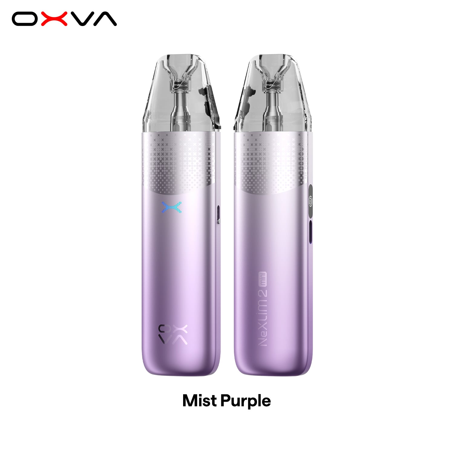 OXVA NEXLIM 2 Mist Purple Front and Back View