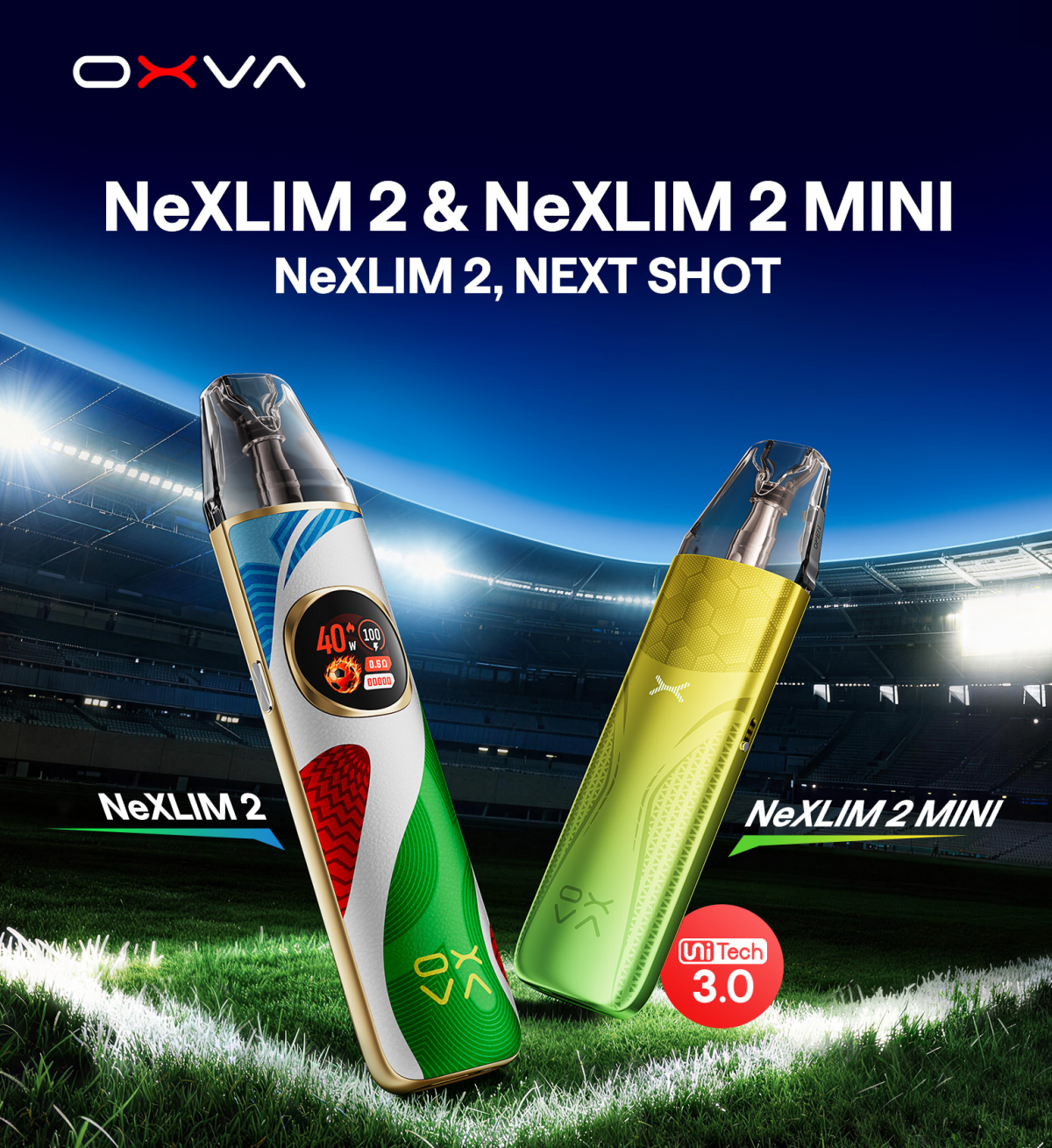 OXVA NeXLIM 2 &amp; NeXLIM 2 MINI Preview: 200% More Flavor. 200% Longer Lasting
