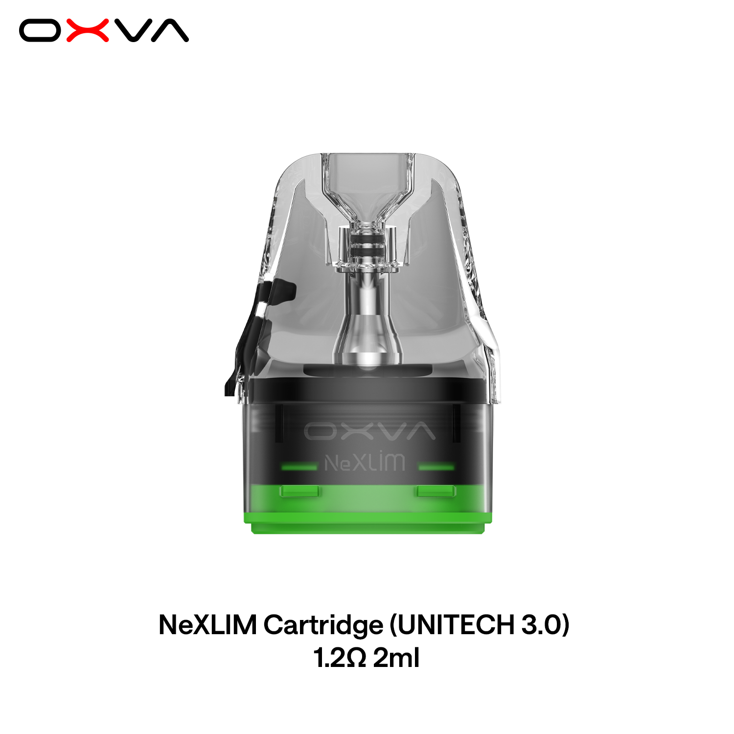 NeXLIM Cartridge UNITECH3.0 1.2ohm 2ml frontview