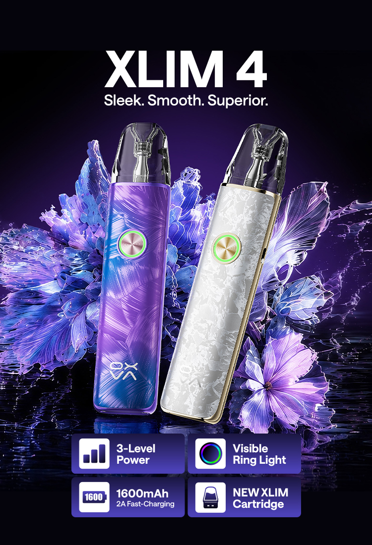 OXVA XLIM 4 Preview -Sleek. Smooth. Superior.