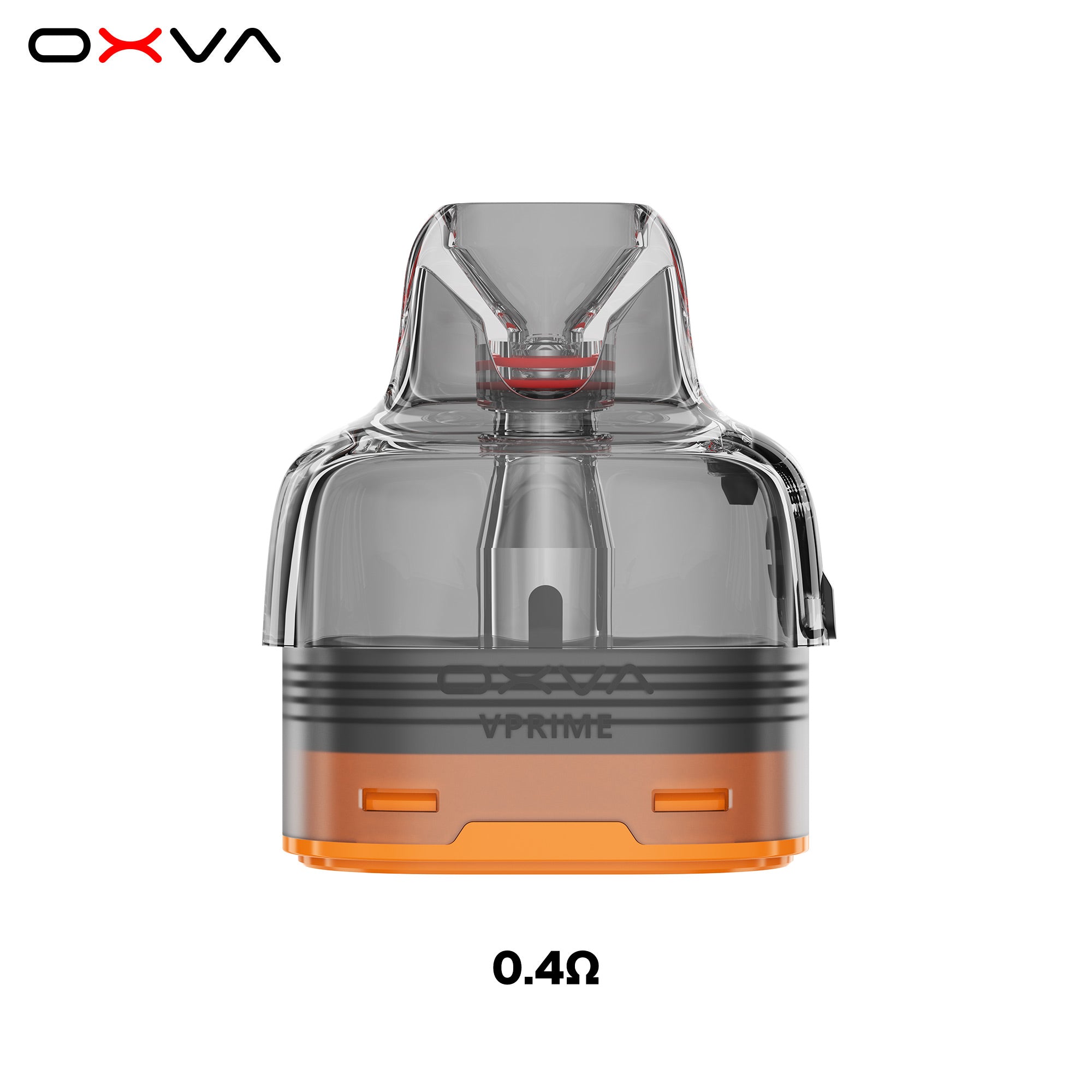 VPRIME DUAL MESH CARTRIDGE 0.4 ohm 6ml Front View