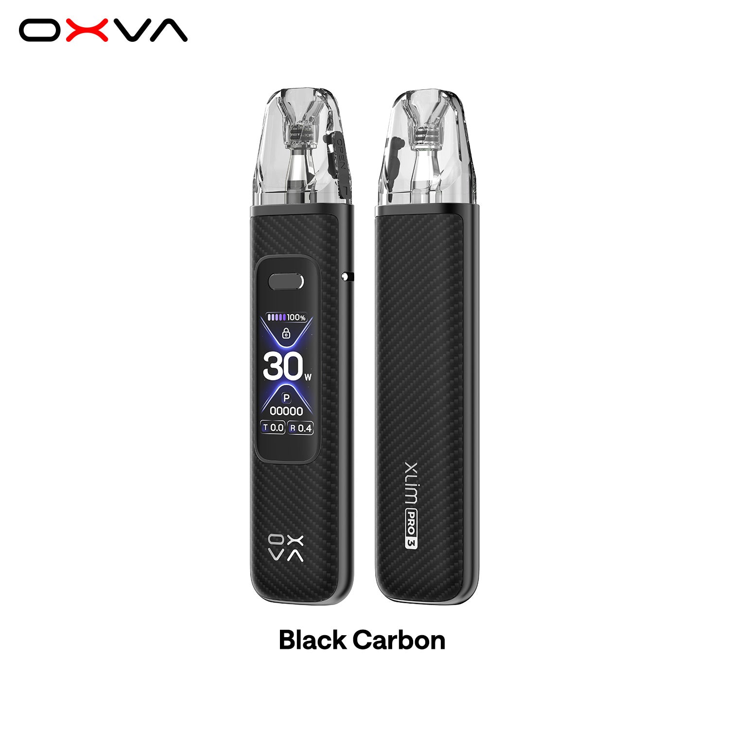 XLIM PRO 3  Pro Carbon Front and Back View
