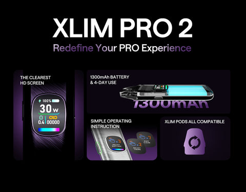 Overview of OXVA XLIM Pro 2 features
