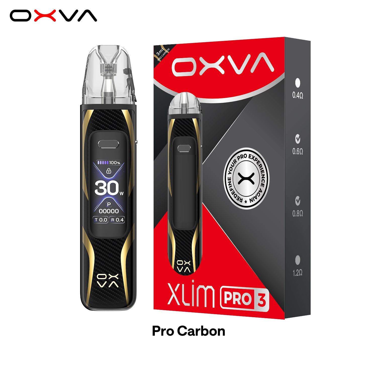 XLIM PRO 3  Pro Carbon package