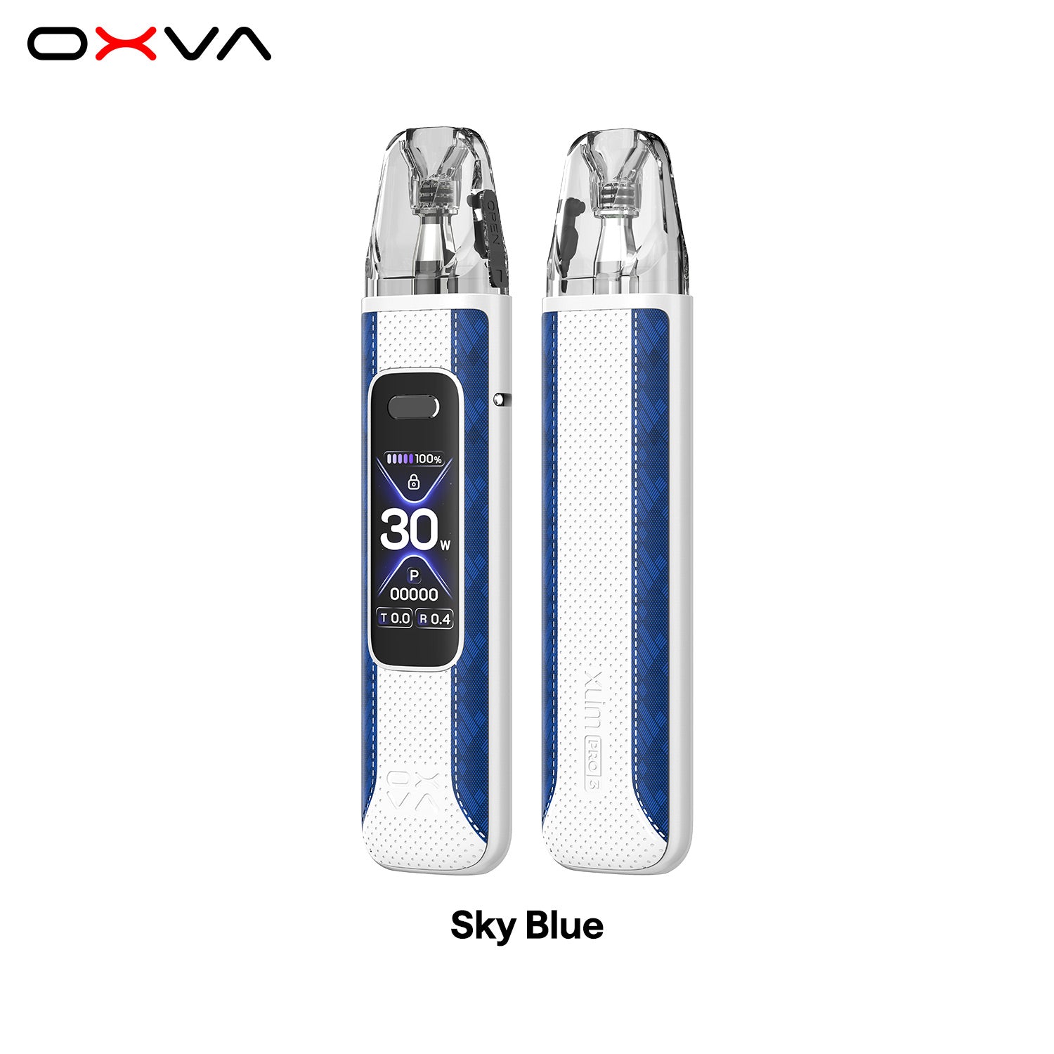 XLIM PRO 3  Pro Sky Blue Front and Back View