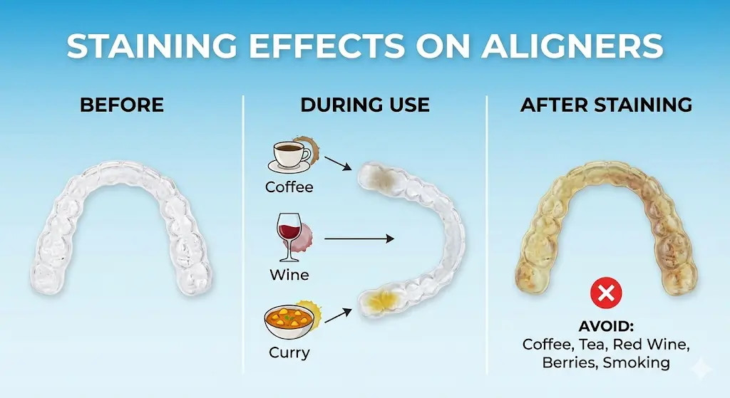 can i vape with invisalign