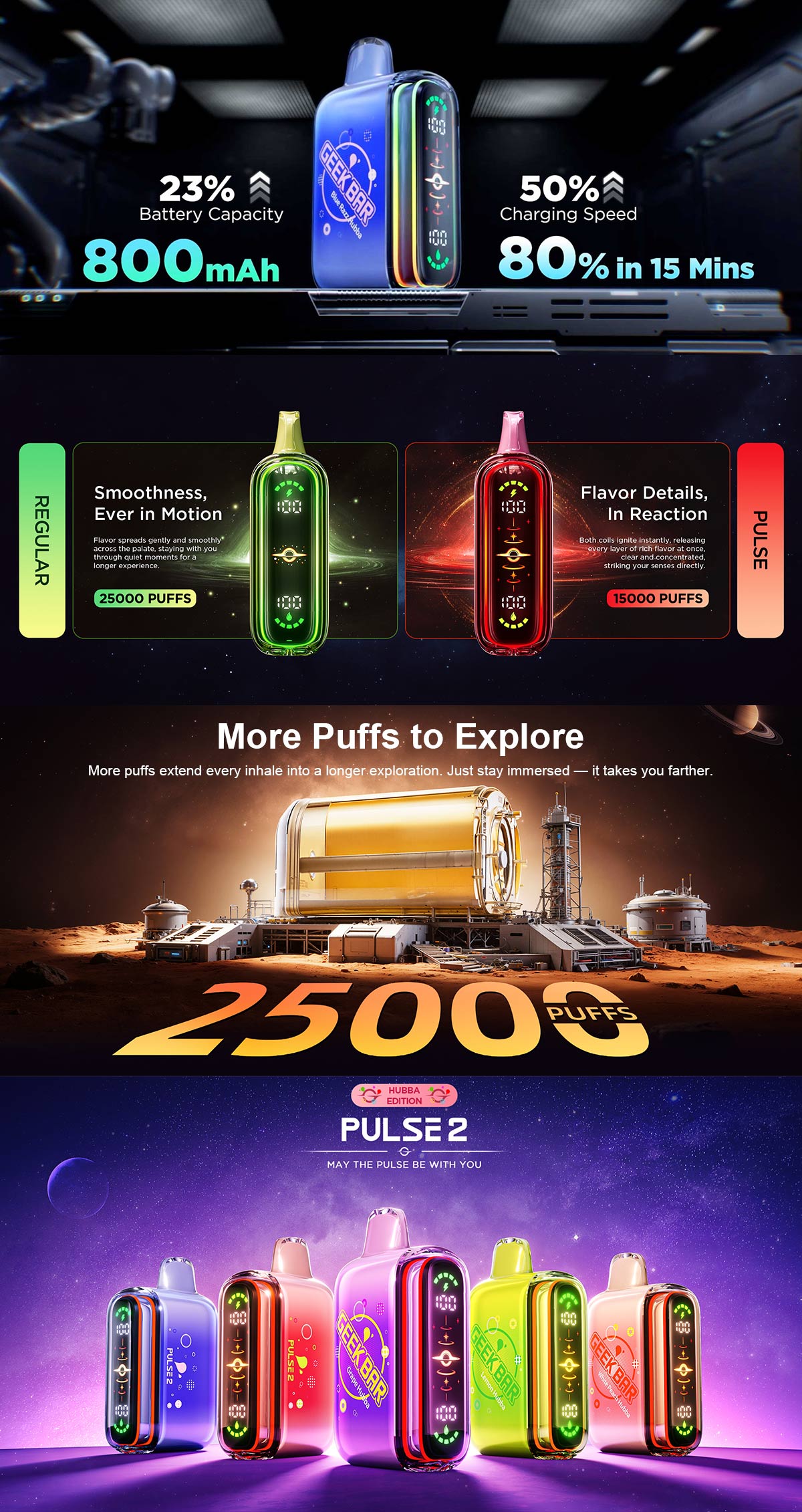 geek bar pulse 2 25000